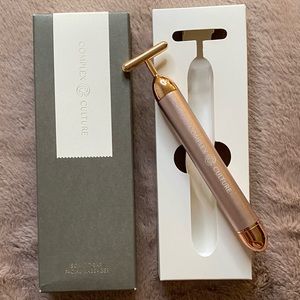 Complex Culture Sonic T-Bar Facial Massager *Brand New in Box*